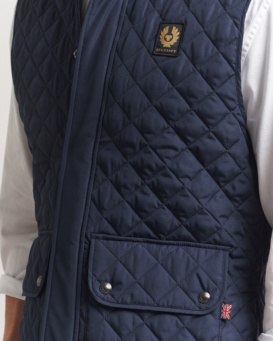 Belstaff Icon Gilet Dark Ink
