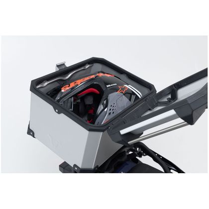 Top case SW-MOTECH KIT COMPLET TRAX ADV 38 L - Gris