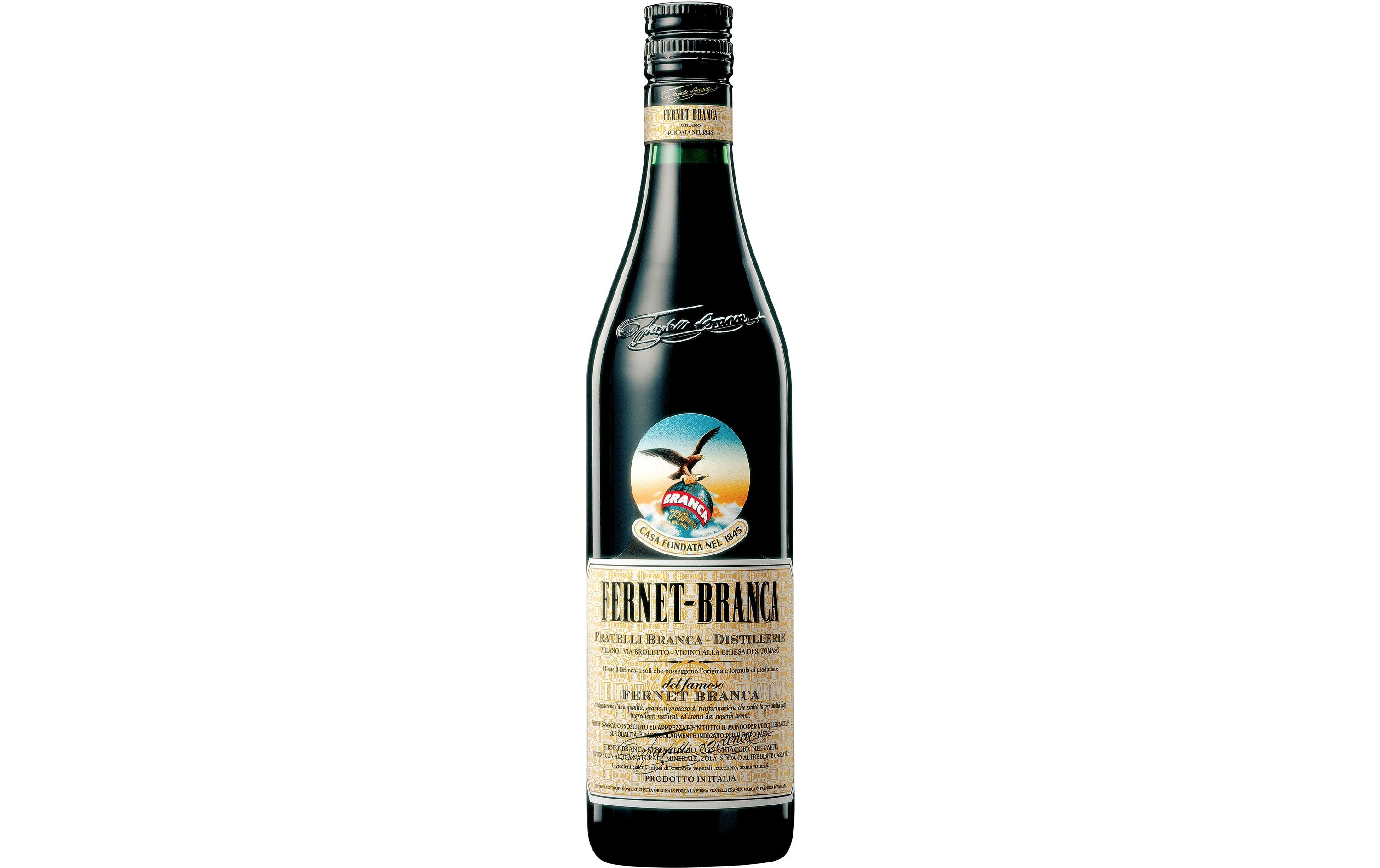 Fernet-Branca Bitter 0.7 lBeliebter bernsteinfarbener Apéritif