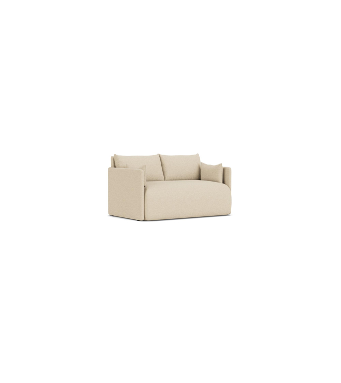 Audo Copenhagen Offset 2-zits slaapbank Bouclé Beige