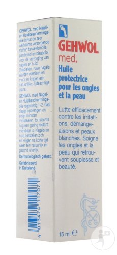 Gehwol Med Huile Protection Ongle Et Peau 15ml Af