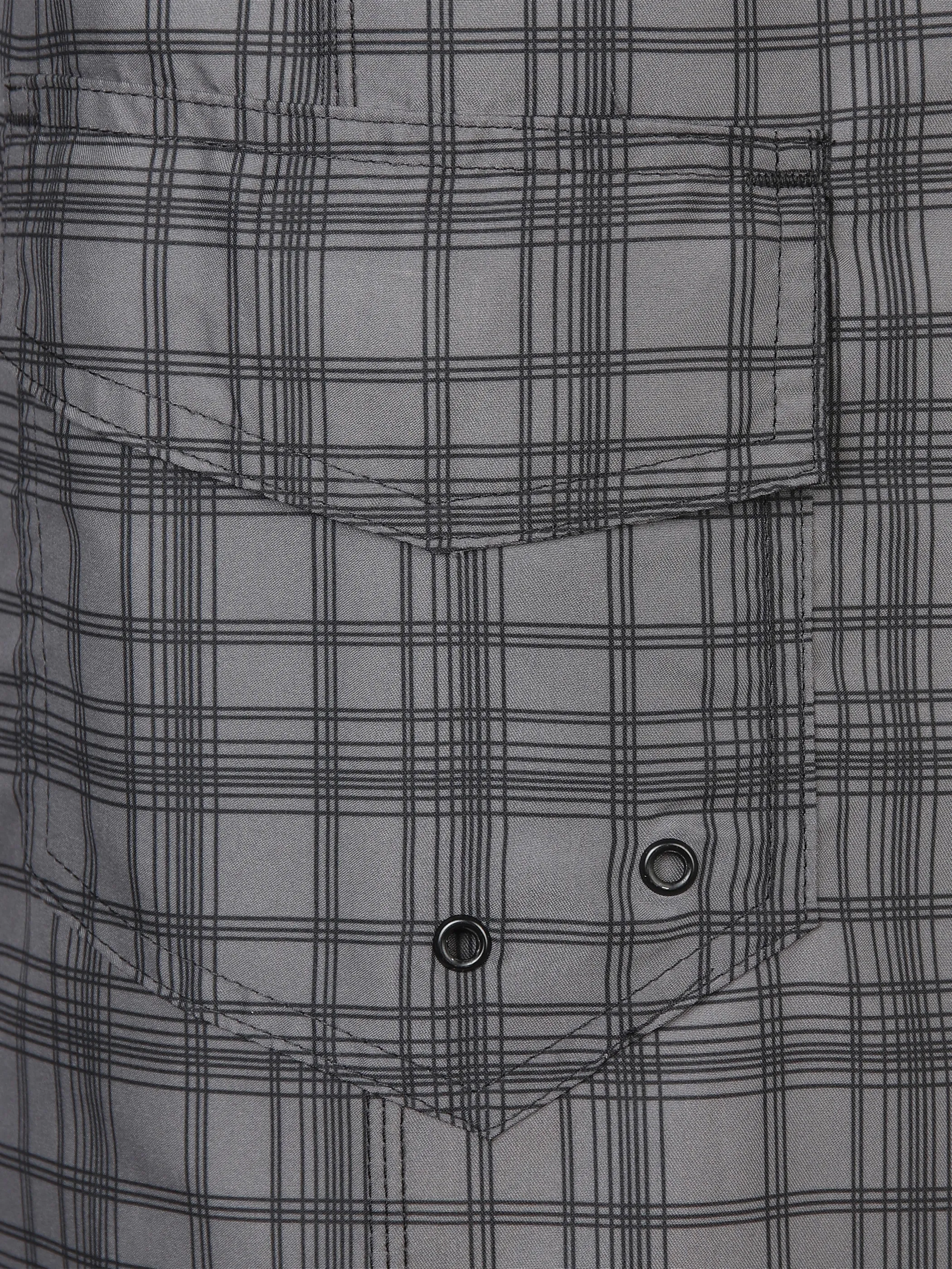Herren Badeshorts mit Karomuster