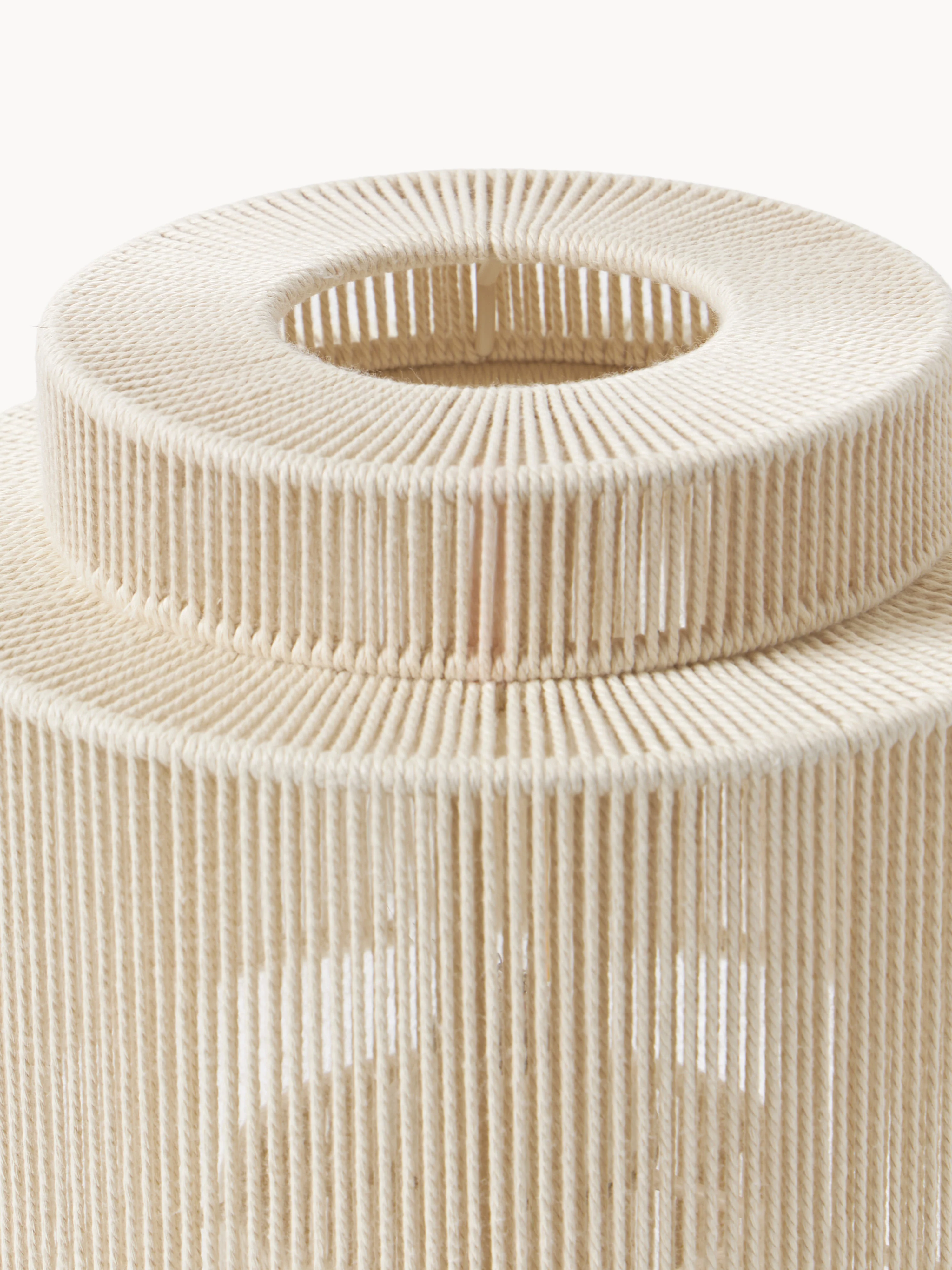 Tafellamp Lace van linnen draad