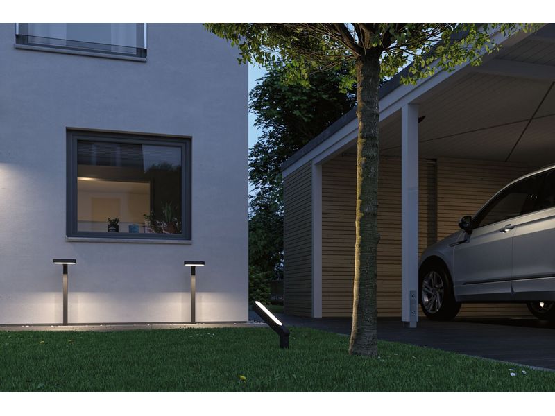 Paulmann Wegeleuchte LED Ito Horizontale Ausrichtung LED Pollerleuchte