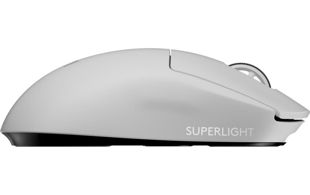 Gaming-Maus Pro X Superlight WeissExtrem leichte Gaming-Maus mit leistungsvoller Performance