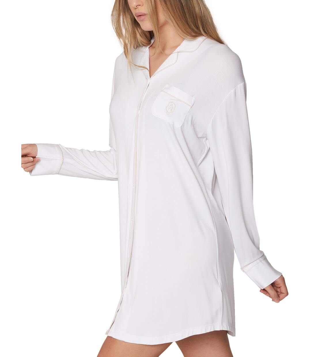 Chemise de nuit manches longues Night Soft Admas