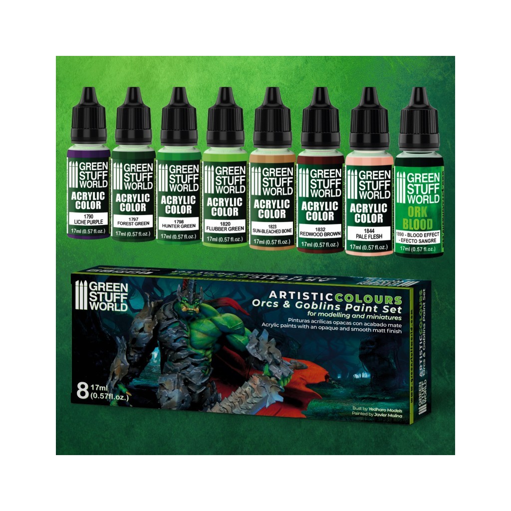 Set de Peintures - Orcs et Gobelins