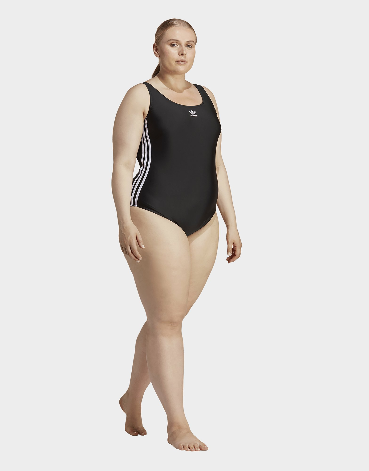 adidas Maillot de bain à 3 bandes Adicolor (Grandes tailles)