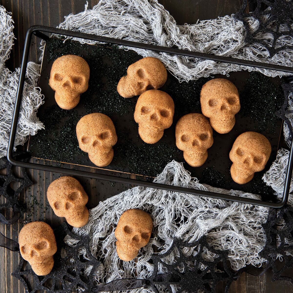 Skull Bites bakeform