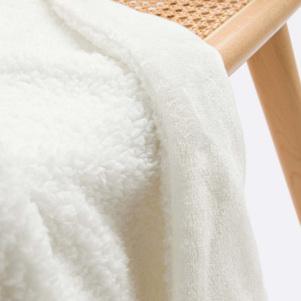 LA REDOUTE INTERIORS<br>Manta de lã Sherpa Maxine