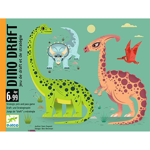Djeco kaartspel dino draft