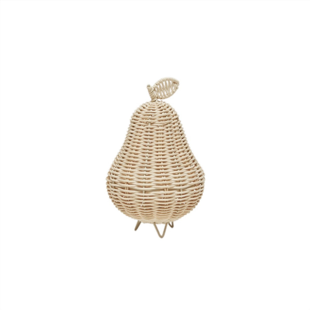 Køb OYOY Nature Pear Rattan Natlampe