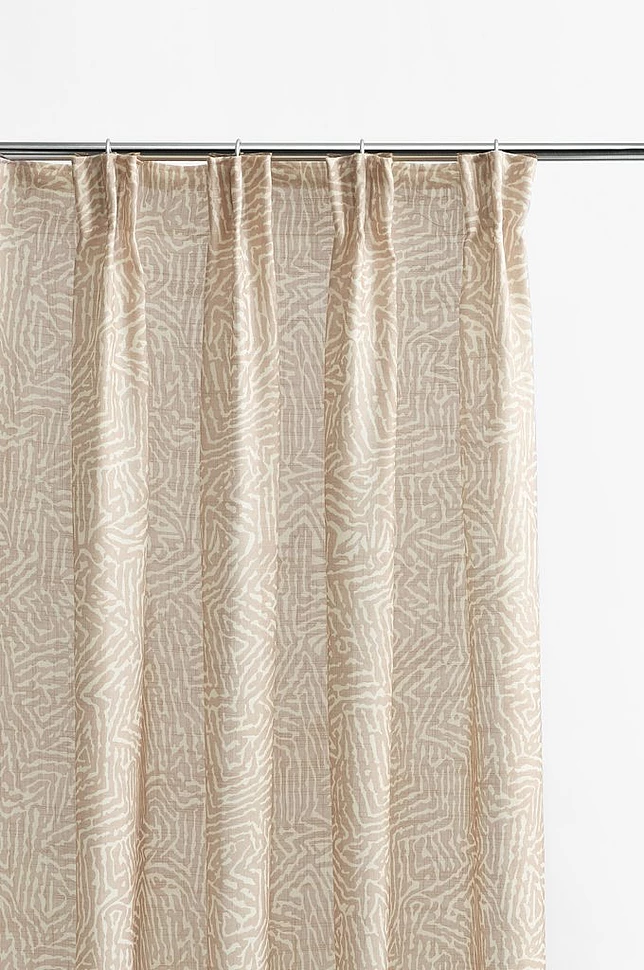 BARK gardin med multifunksjonsbånd 2-pk