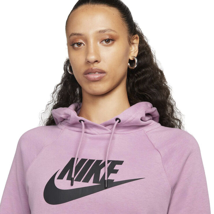 Nike Sportswear Essential Fleece hættetrøje Lilla