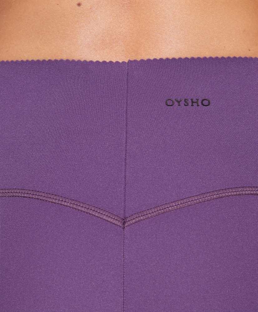 Leggings de compressão com elevação no tornozelo de 65 cm