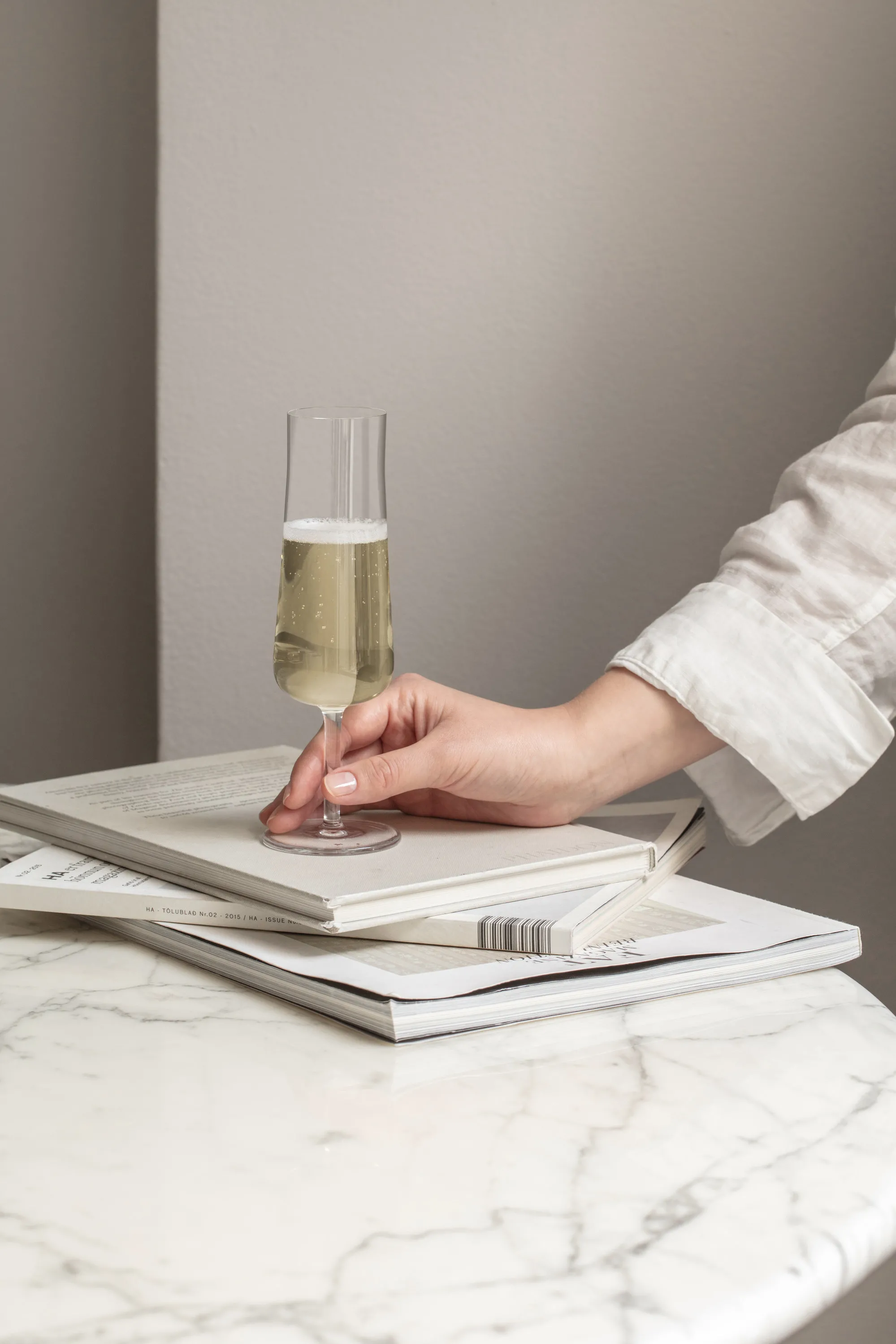 Orrefors Informal Champagneglas - 2 stk.