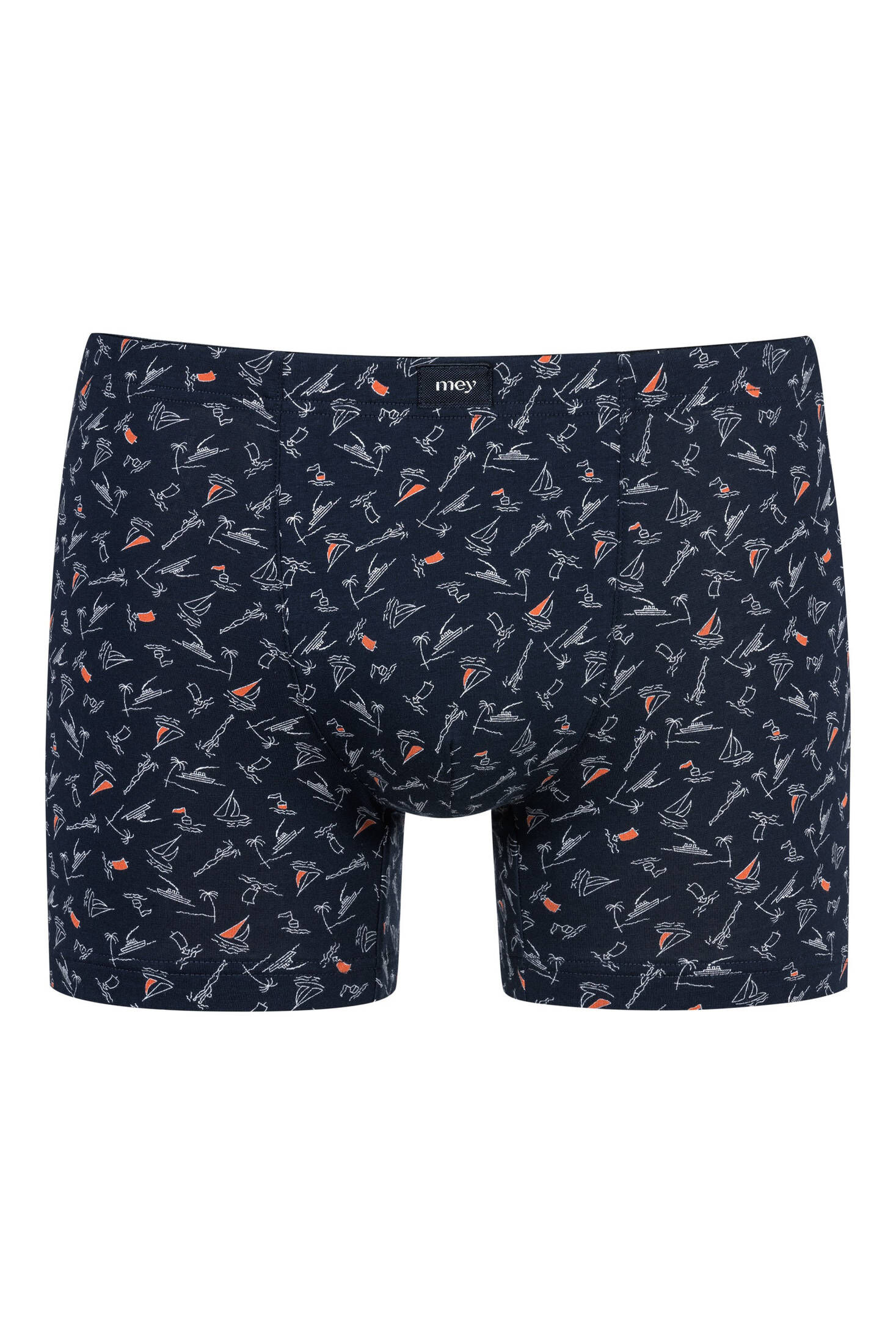 mey| Herren Long Shorty Serie Small Ship