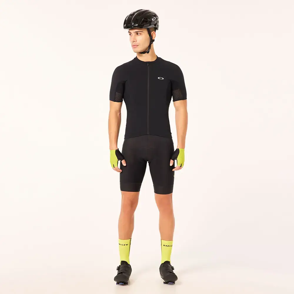Oakley Endurance Ultra Vented Fietsshirt Korte Mouwen Zwart Heren
