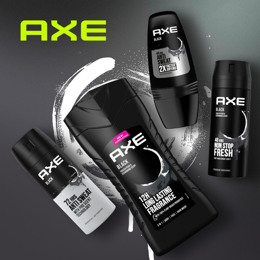 Axe 3-in-1 Douchegel Black250 ml