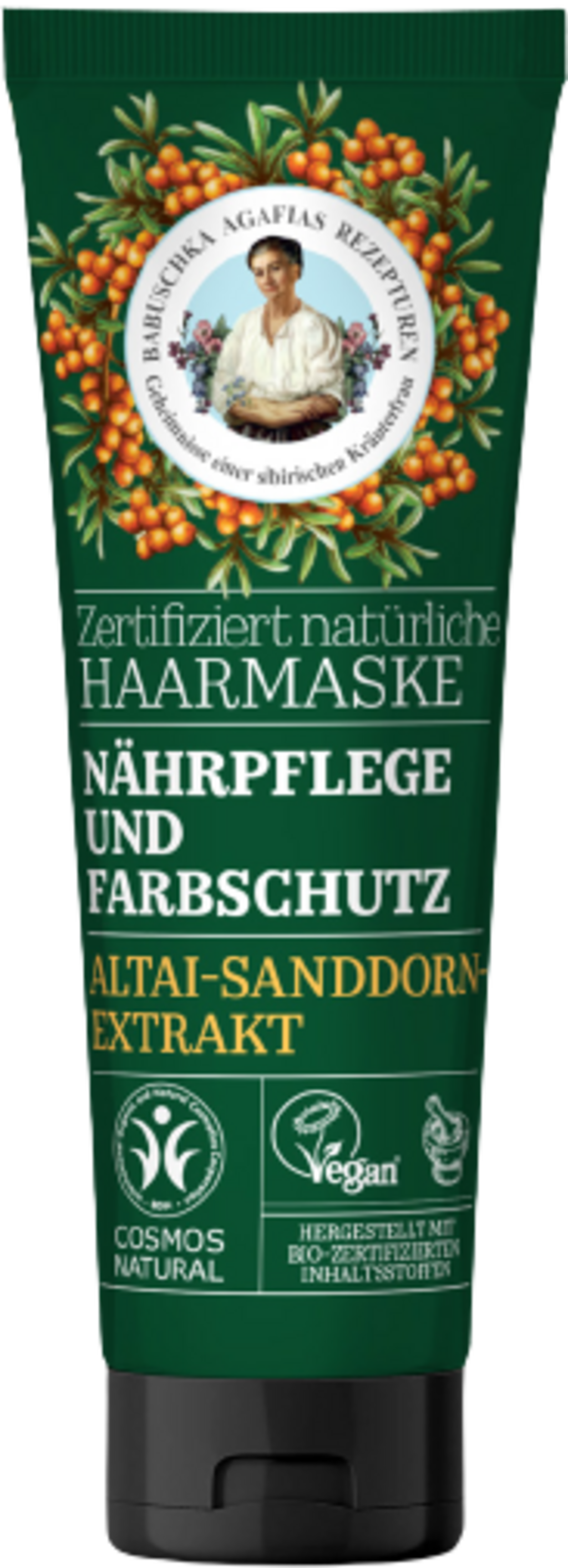 Green Agafia  Haarmaske Pflege & Farbschutz, 200 ml