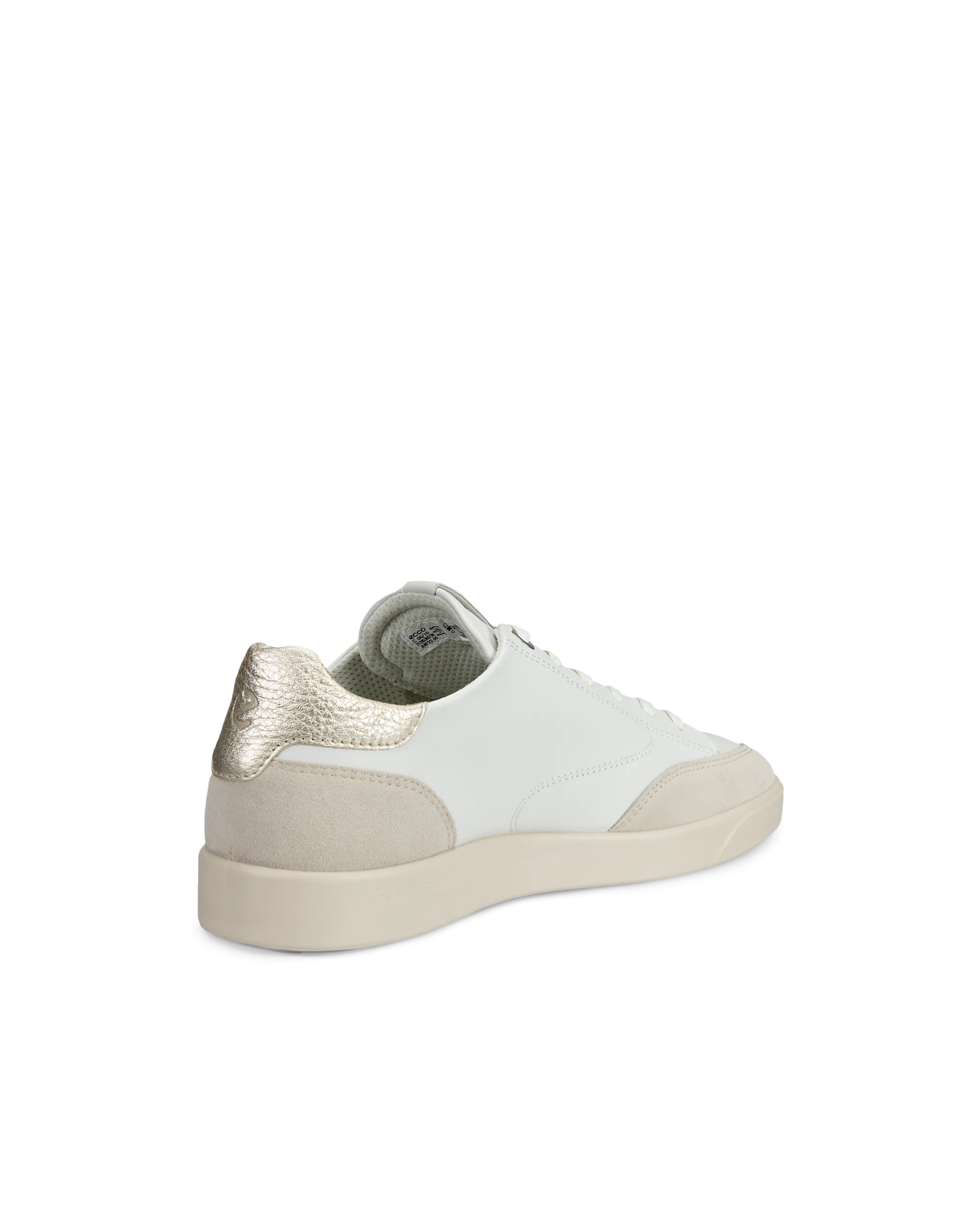 ECCO STREET LITE W Damen Ledersneaker Weiß