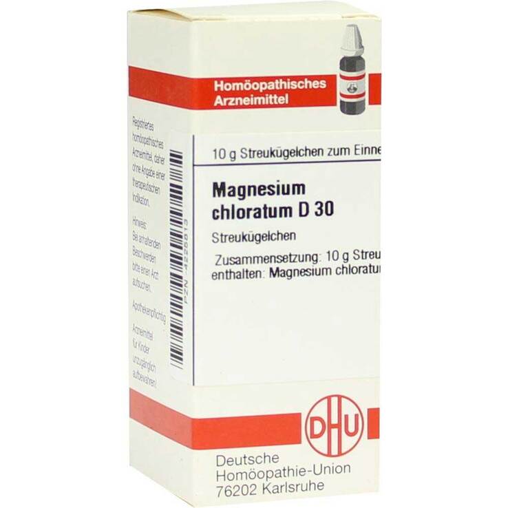 DHU Magnesium chloratum D 30 Globuli, 10 g