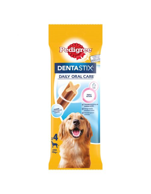 Pedigree Dentastix Maxi Single 4-Pack - Hondensnacks - 154 g 4 stuks