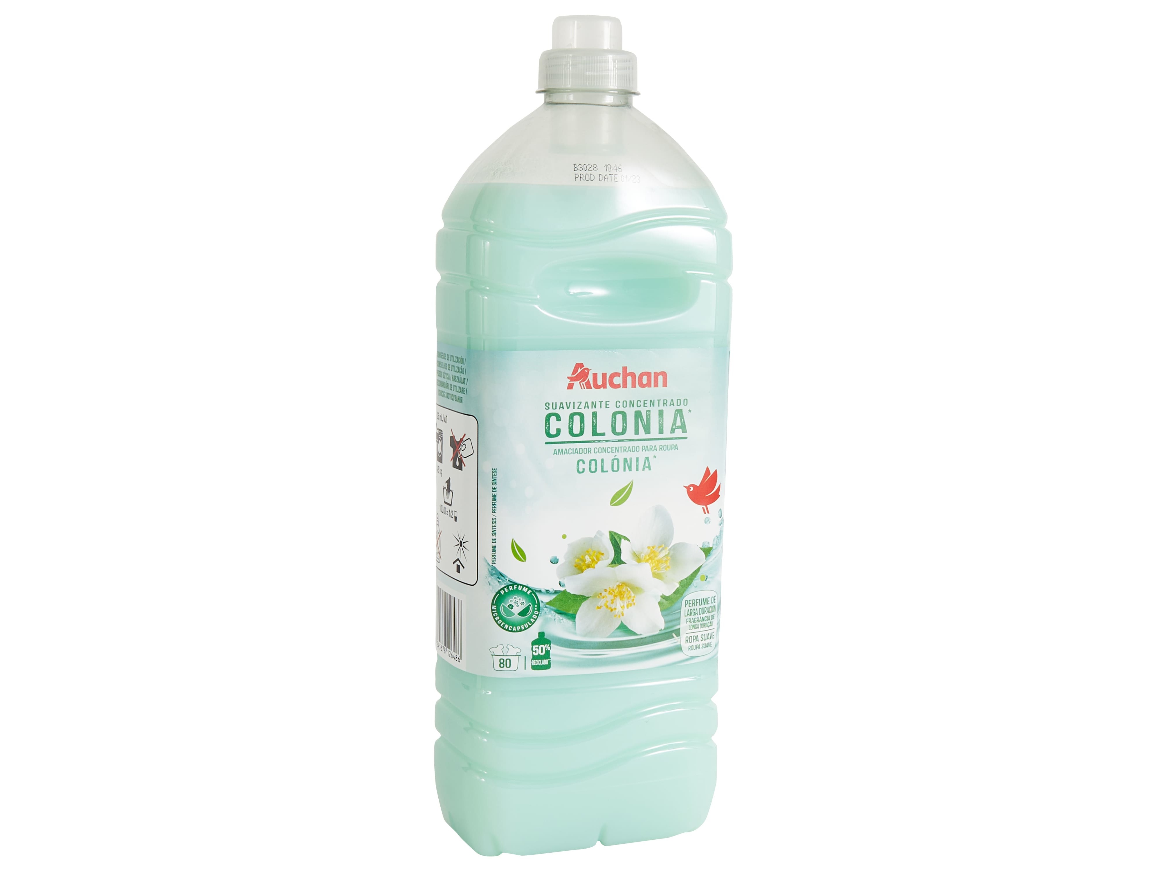 AMACIADOR CONCENTRADO AUCHAN COLÓNIA 80 DOSES