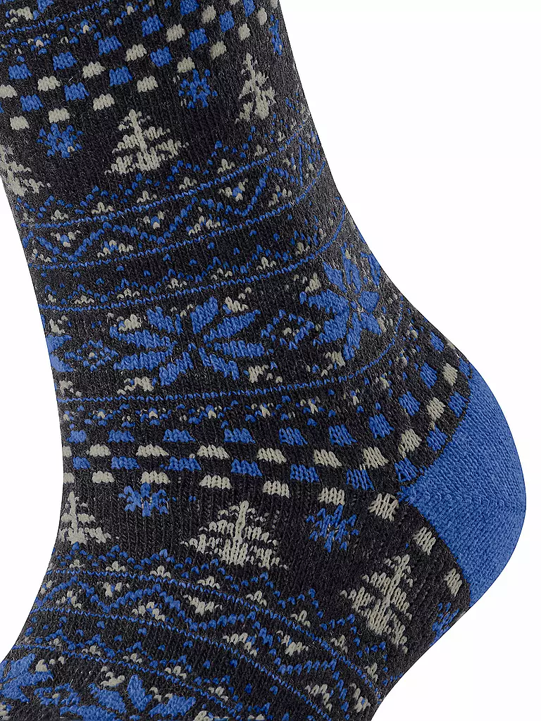 FALKE Damen Socken COUNTRY CALLING blue iris blau