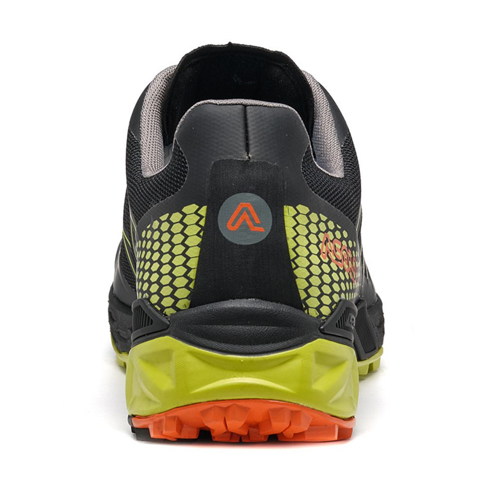 Asolo TAHOE GTX - Chaussures trekking Homme black/safety yellow
