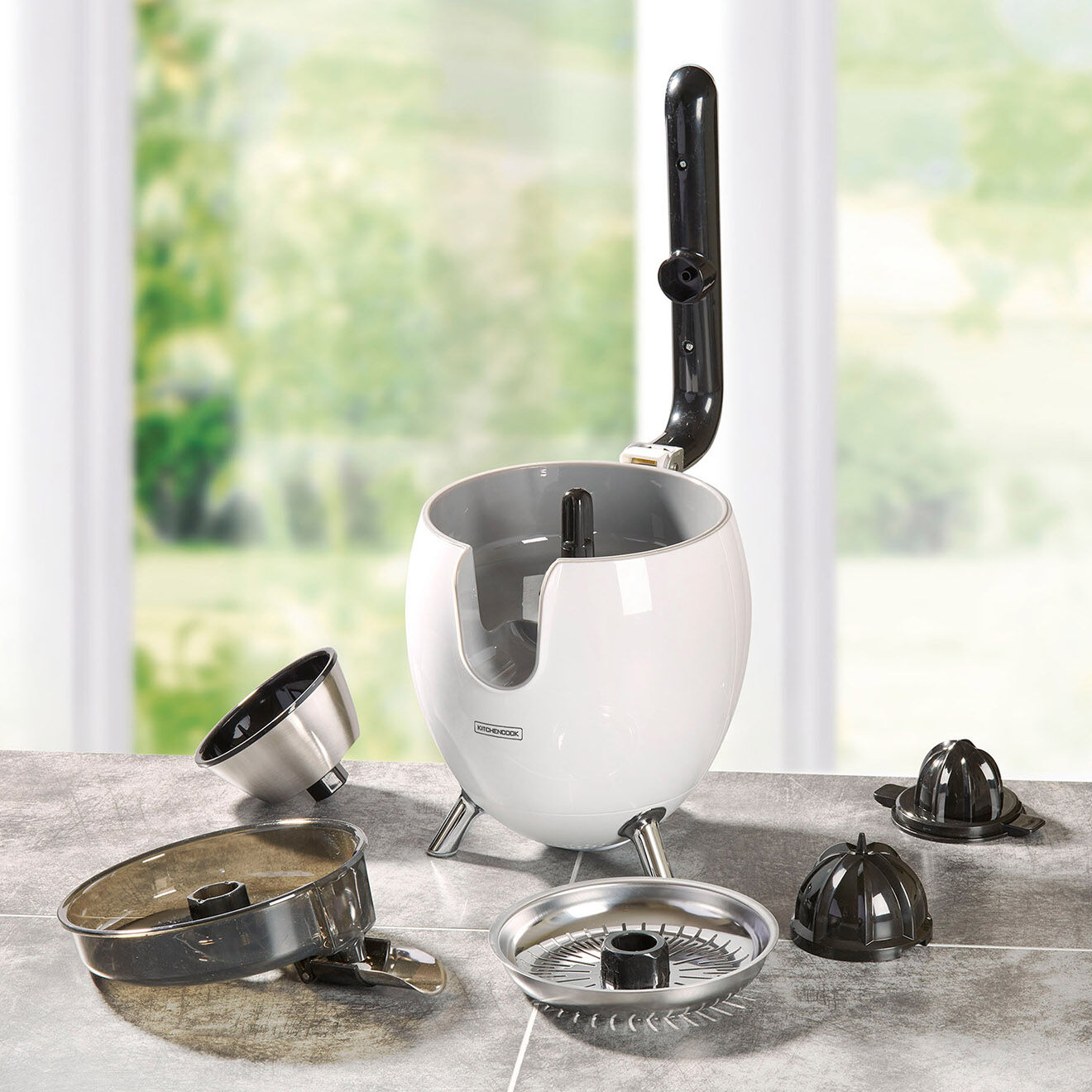 Kitchencook Presse-Agrume électrique blanc - 550 ml