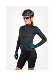 Maillot Manches Longues Endura GV500 Femme Noir