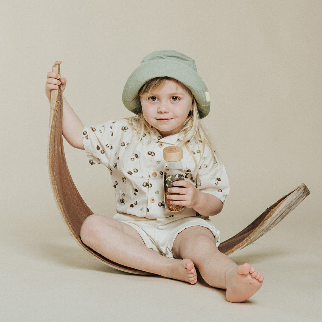 Petit boum sensorische fles sound - monkey