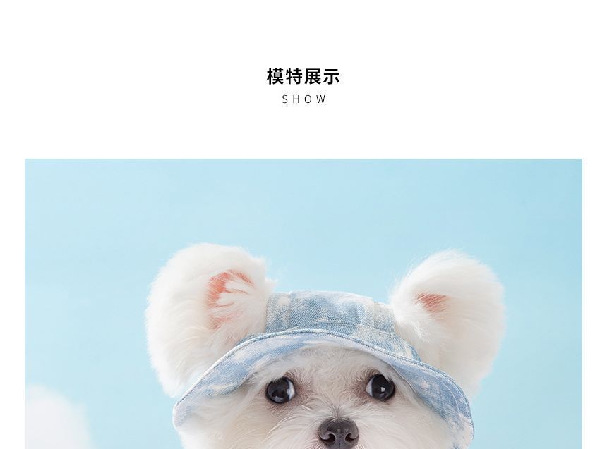 Cissilli - Tie Dye Pet-hoed