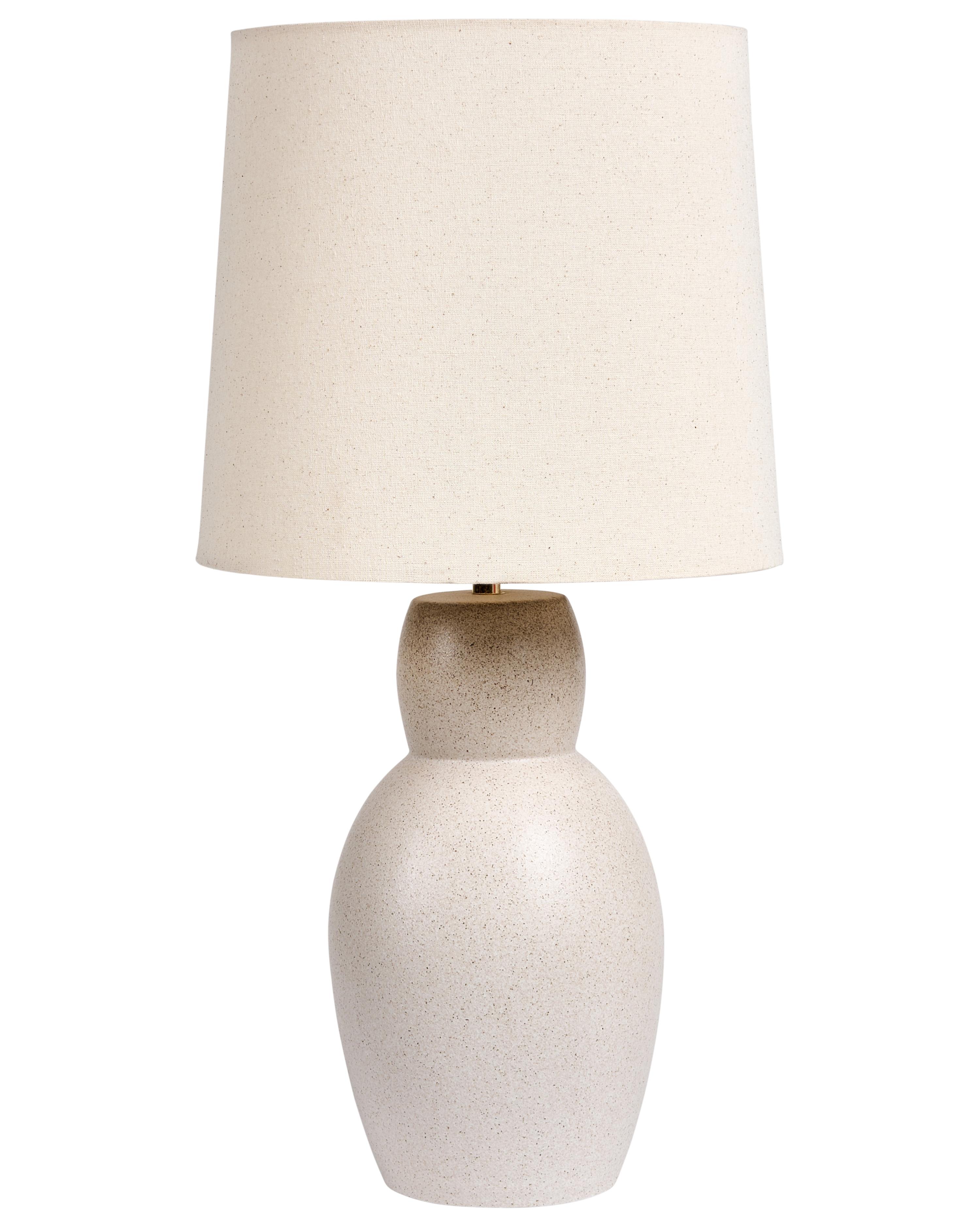 Tafellamp DEDURU Keramiek Beige
