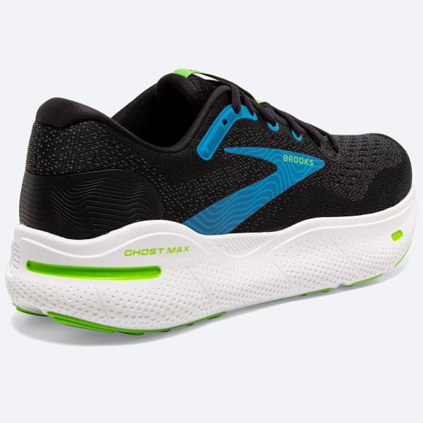 Chaussure running BROOKS GHOST MAX BLACK/ATOMIC BLUE/JASMINE
