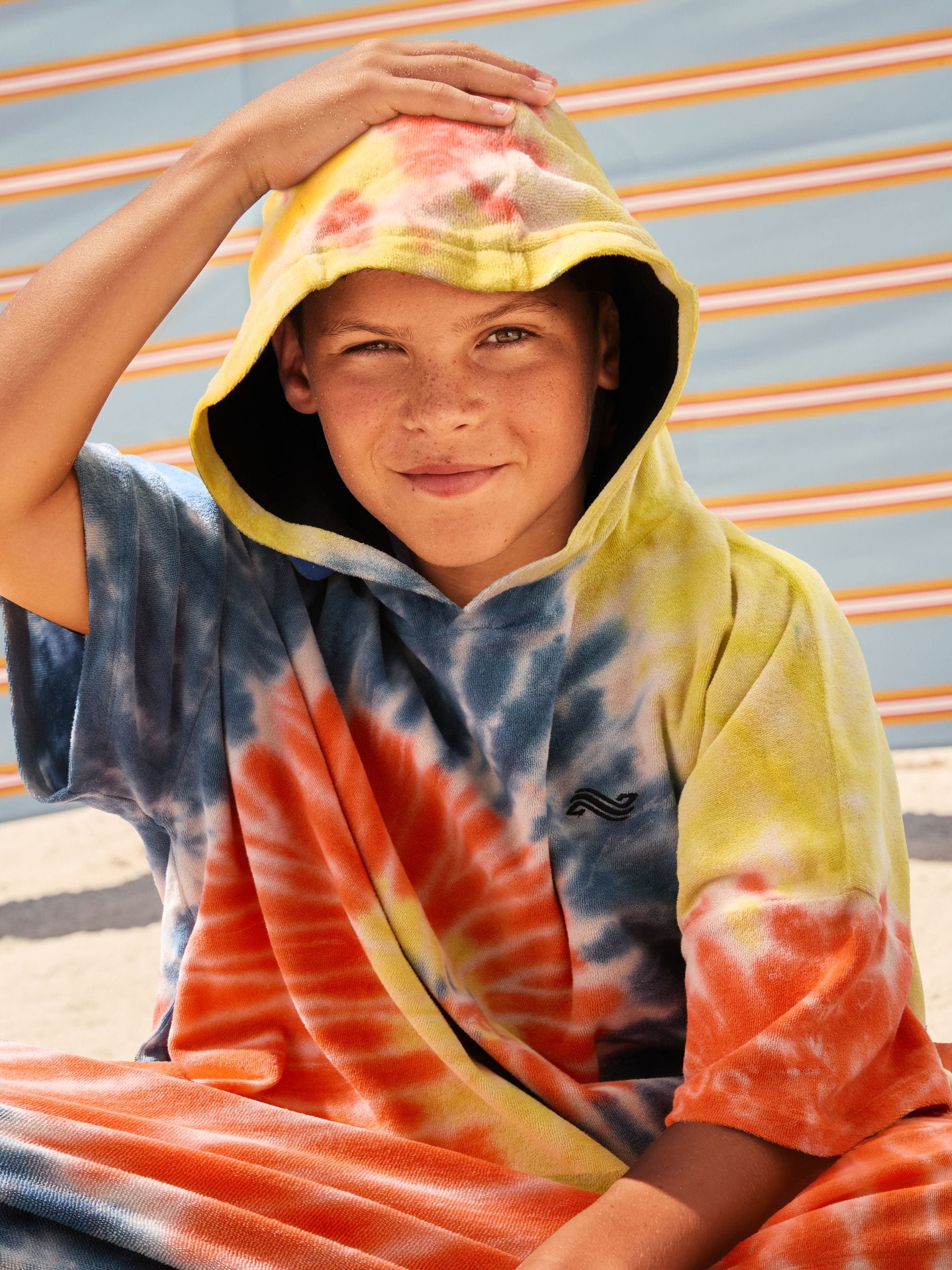 Multi - Poncho handdoek (3-16jr)