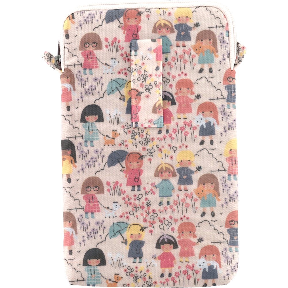 Pochette Téléphone Matelassée Petites Filles Pop