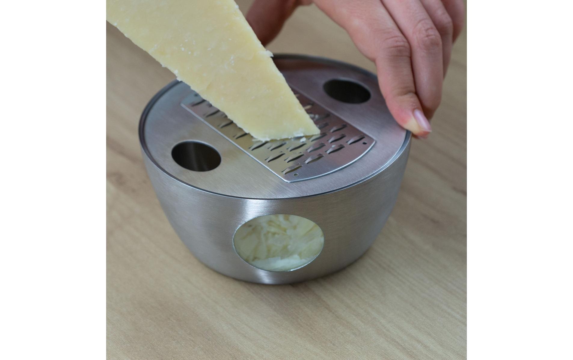 Küchenreibe SilberParmesanreibe