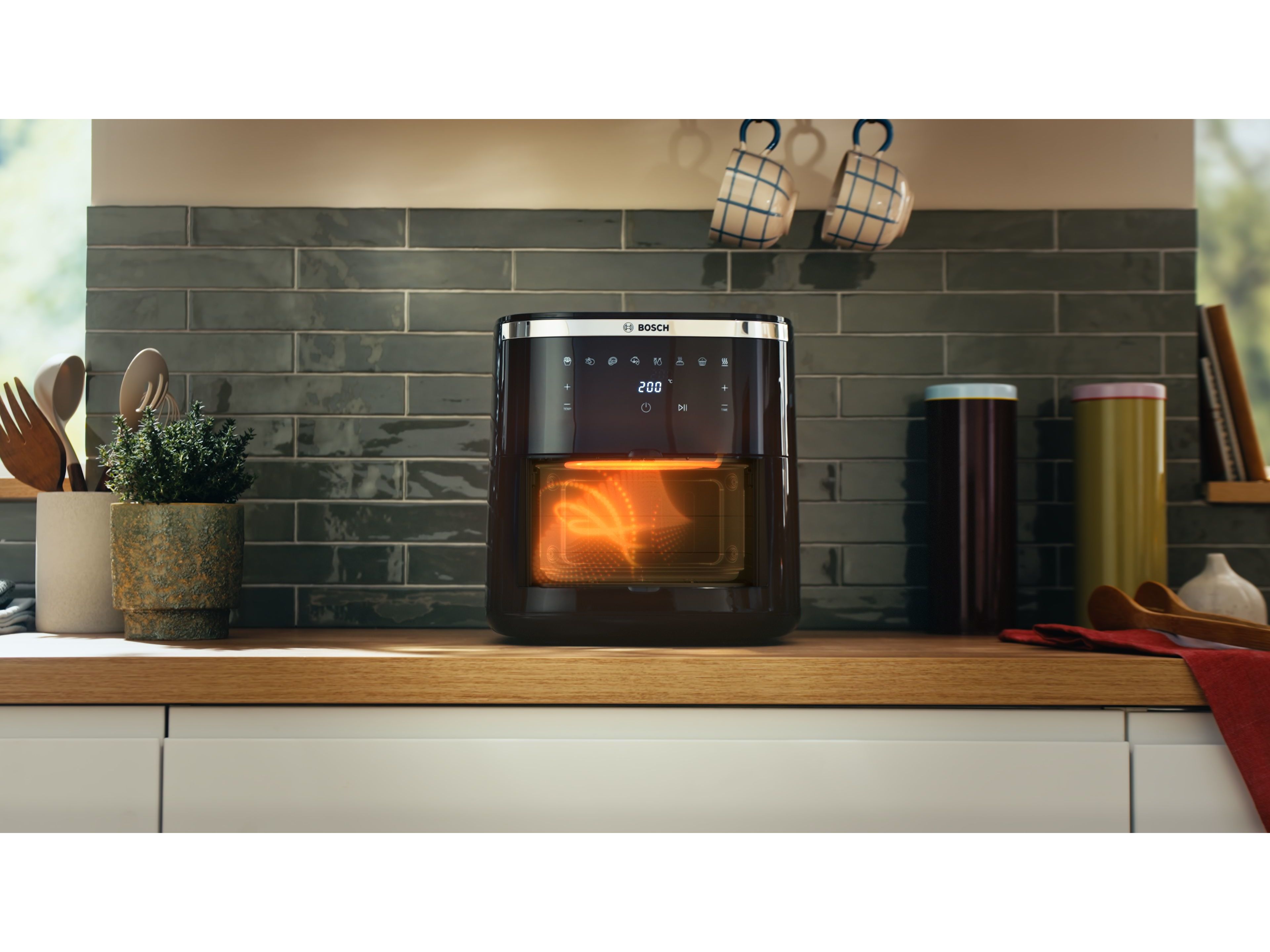 FRITADEIRA AIRFRYER BOSCH MAF671B1 SERIE 6 7.2L