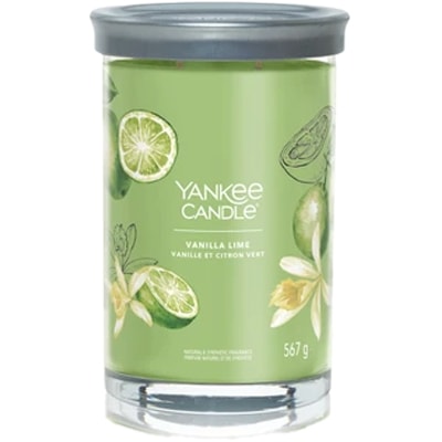 Bougie gobelet - Signature vanille, citron & vert - Grand modèle - 576 g