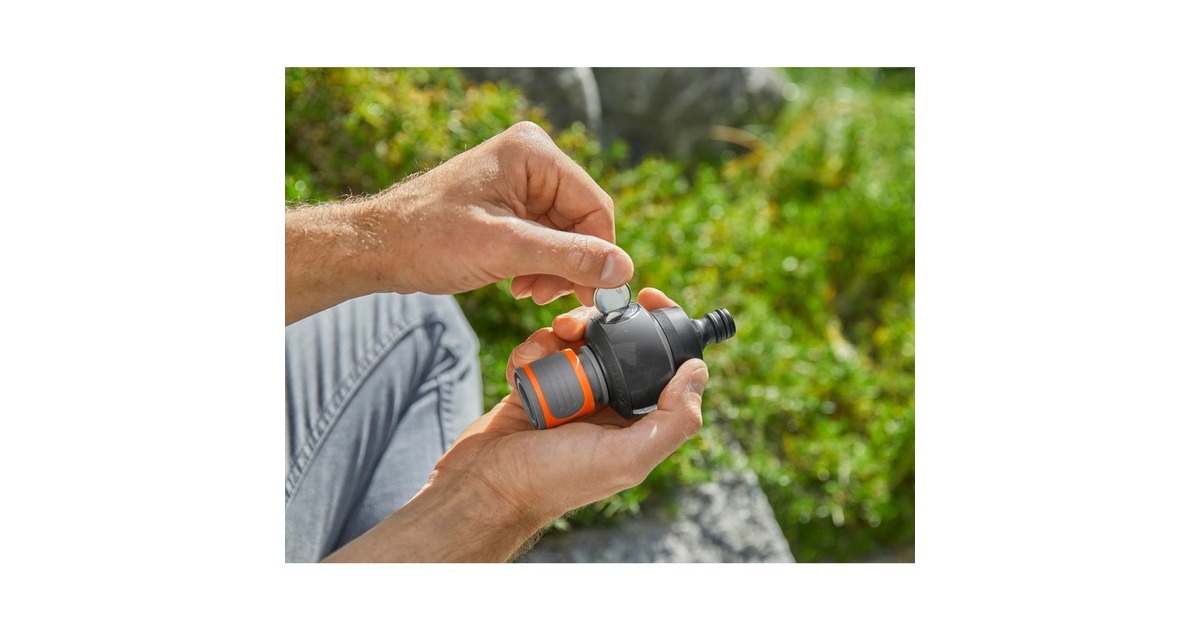 GARDENAWatermeter AquaCount meetapparaat  (Grijs/oranje, 18350-20)