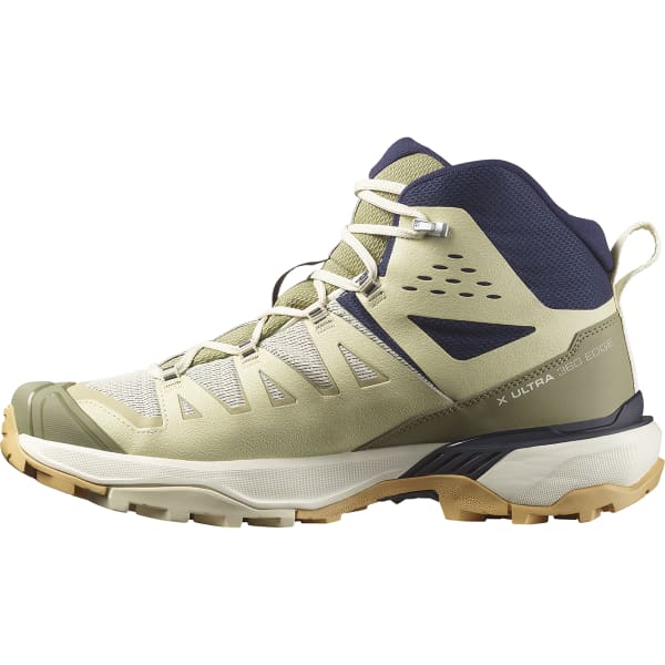 Chaussure de randonnée mid SALOMON X ULTRA 360 EDGE MID GORE-TEX ALMOND MILK/ALOE/MARITIME BLUE
