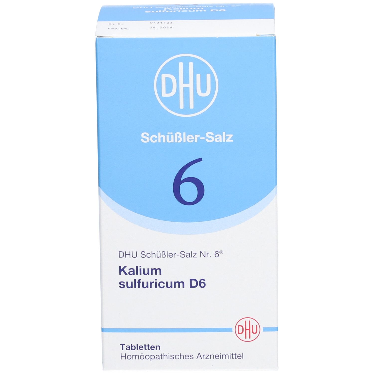 DHU Schüßler-Salz Nr. 6® Kalium sulfuricum D6