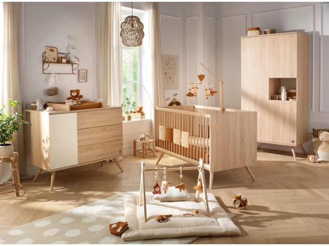 Armoire 3 portes 1 niche en bois