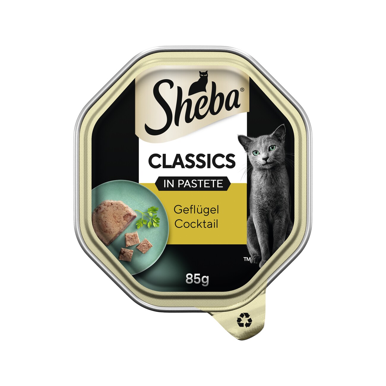 Sheba Classics in Pastete 22x85g Geflügel Cocktail