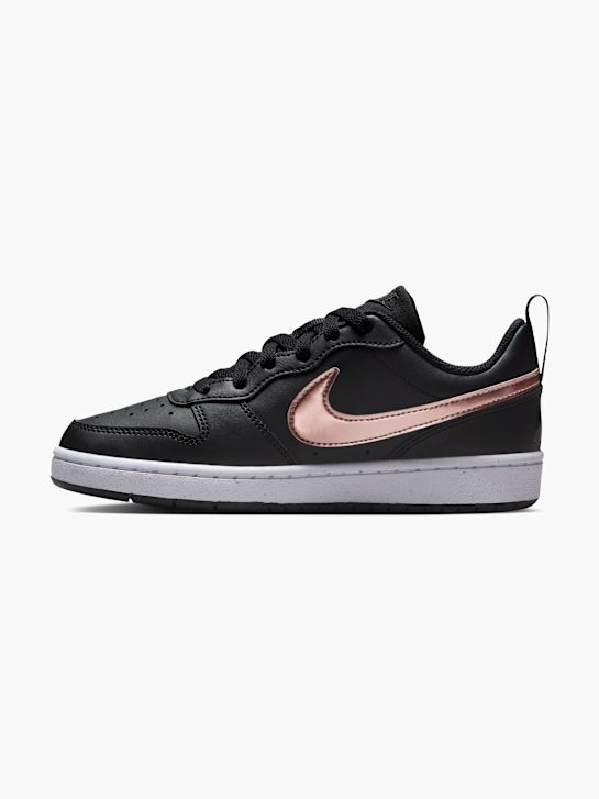 Nike COURT BOROUGH LOW RC SE GS Sneaker Schwarz