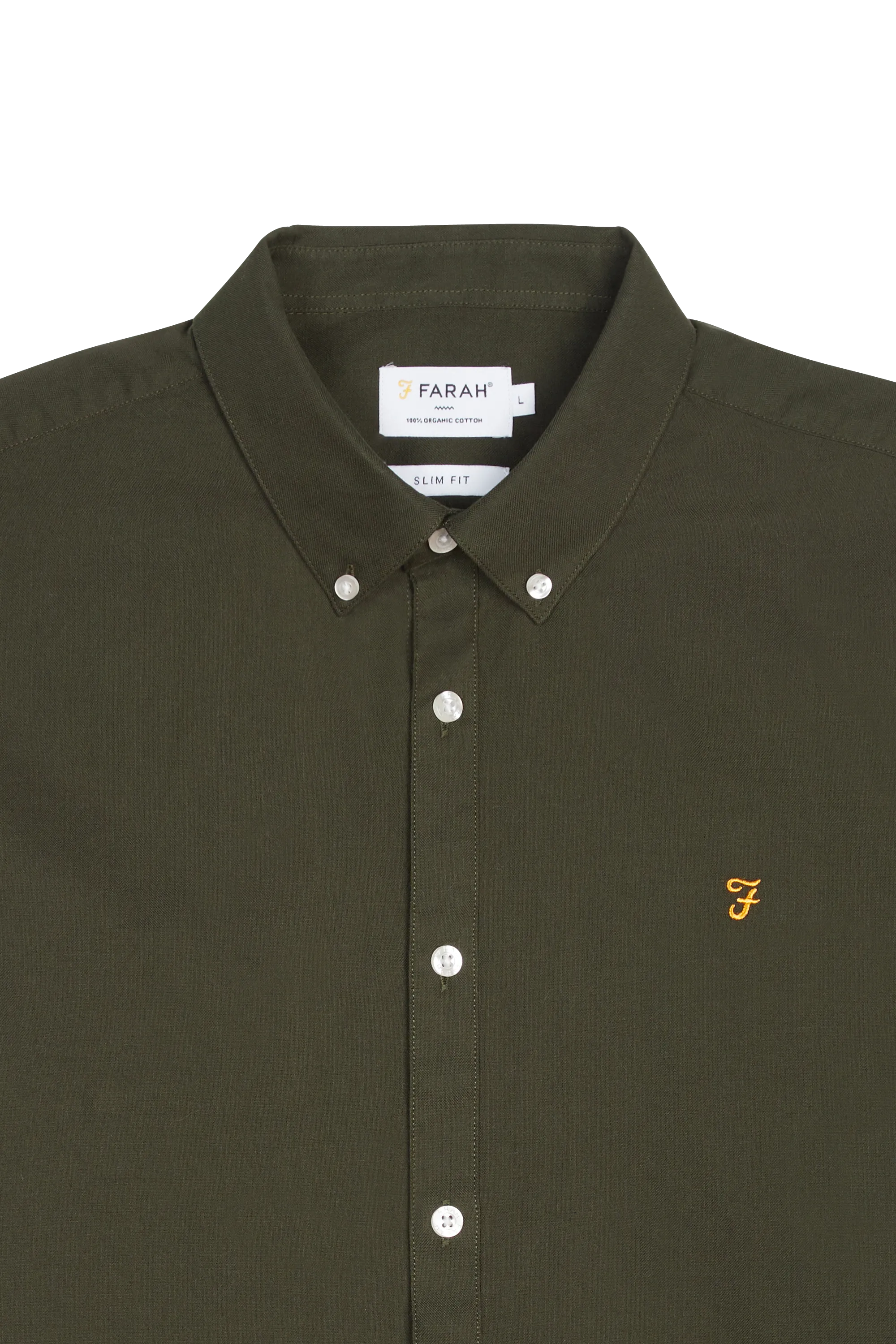 FARAH Chemise BREWER Vert