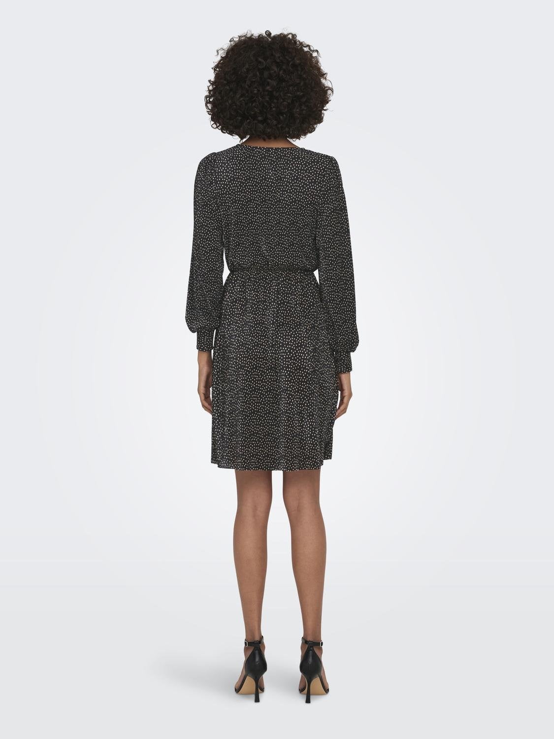 JDYVIA Kurzes Kleid Black