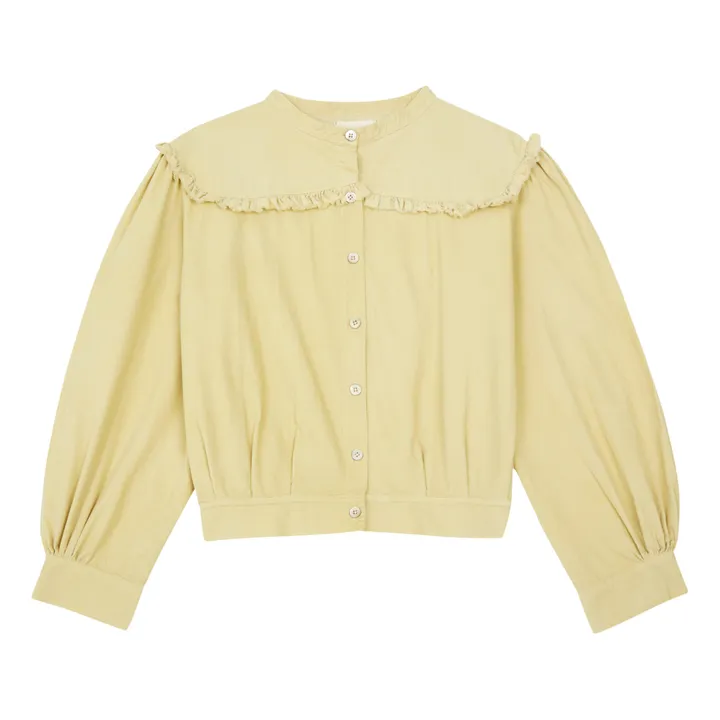 Longlivethequeen Blouse Unie Coton Bio | Vanille